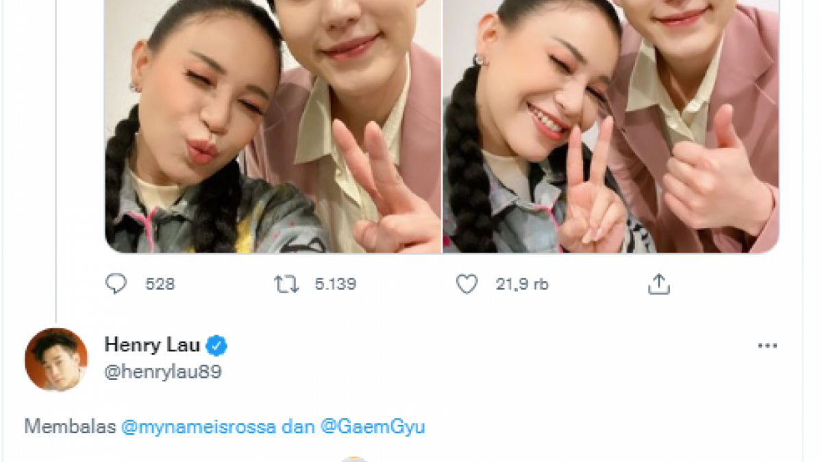 twitter kyuhyun dan rossa [twitter @mynameisrossa]