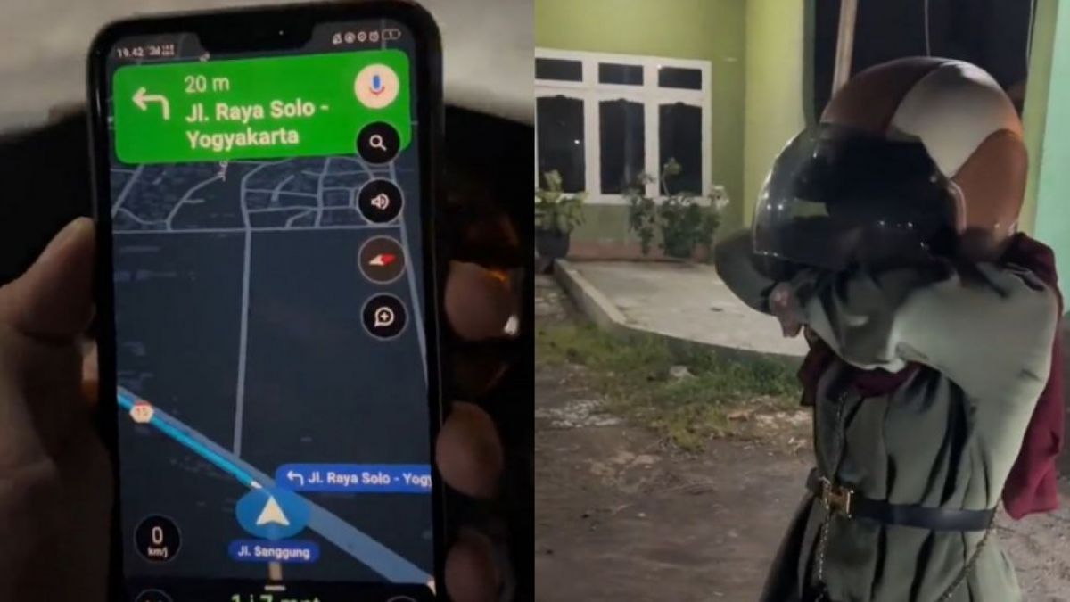 Viral Gadis Salah Baca Maps [(Twitter @jawashitpost)]