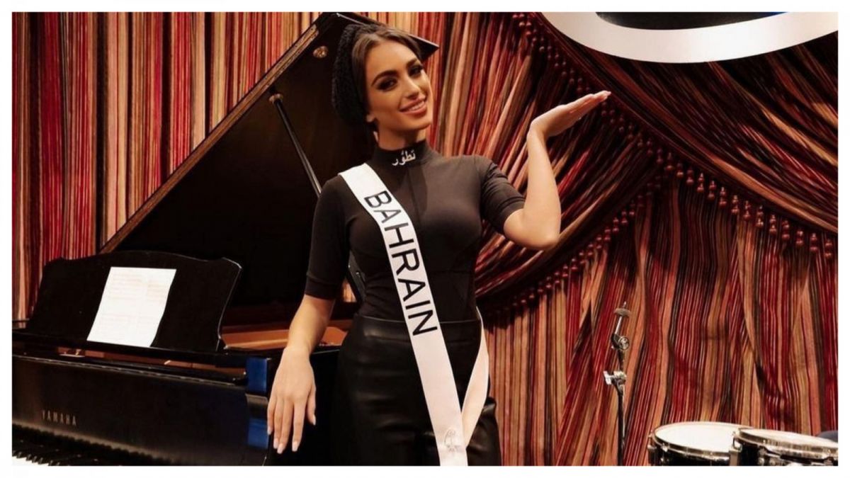 Miss Bahrain, Evlin Khalifa. [Instagram @evlin_khalifa]