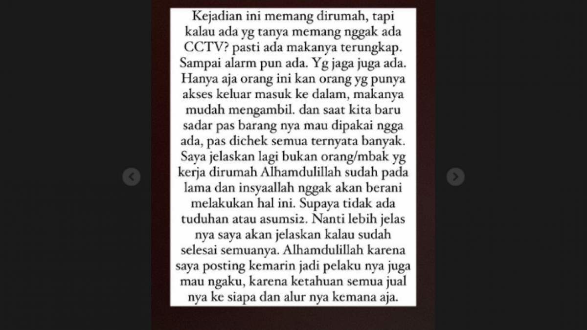 Insta Storie milik Ashanty [Instagram.com]