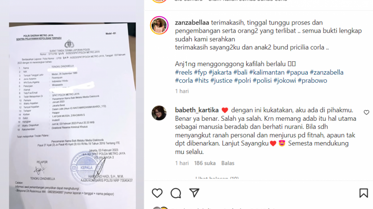 Si Ratu Ribut Nikita Mirzani Kena Kasus Hukum Lagi, Dilaporkan Ke Polda ...