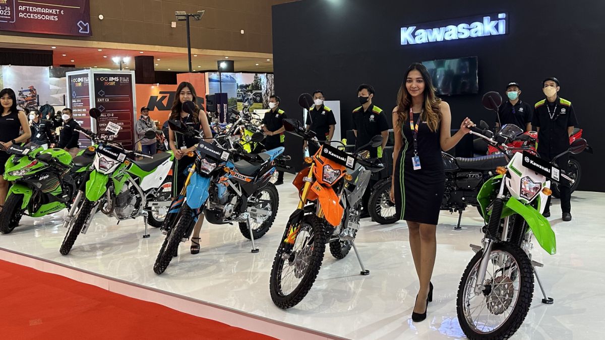 Booth Kawasaki di IIMS 2023 [Kawasaki]