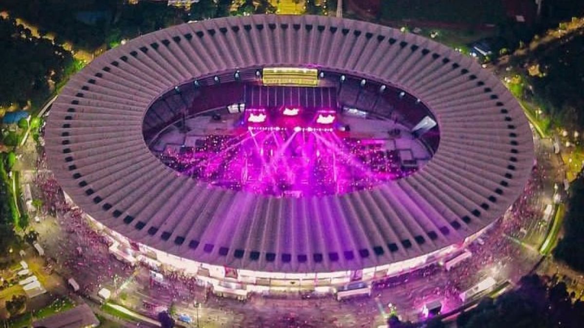 Konser Blackpink di GBK. [Twitter]