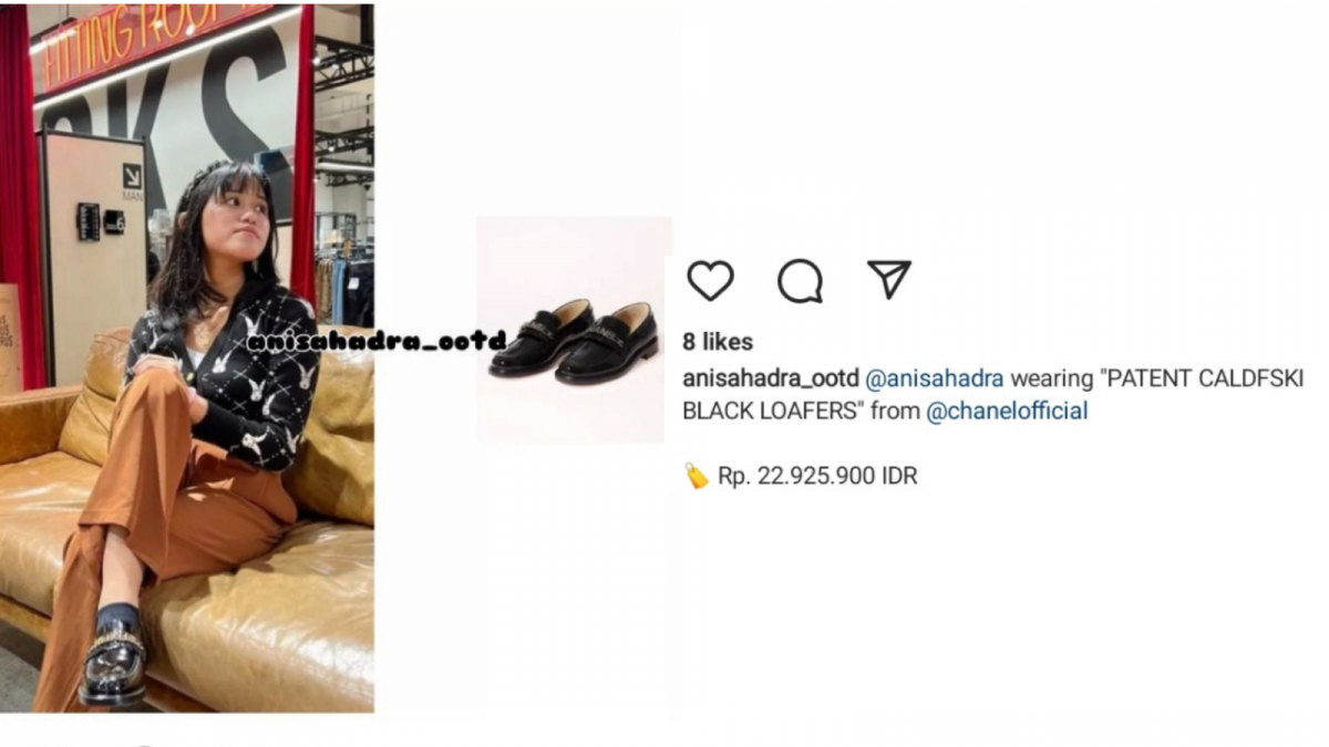 Koleksi barang mewah anak Hariyanto [(Instagram @anisaadra_ootd)]