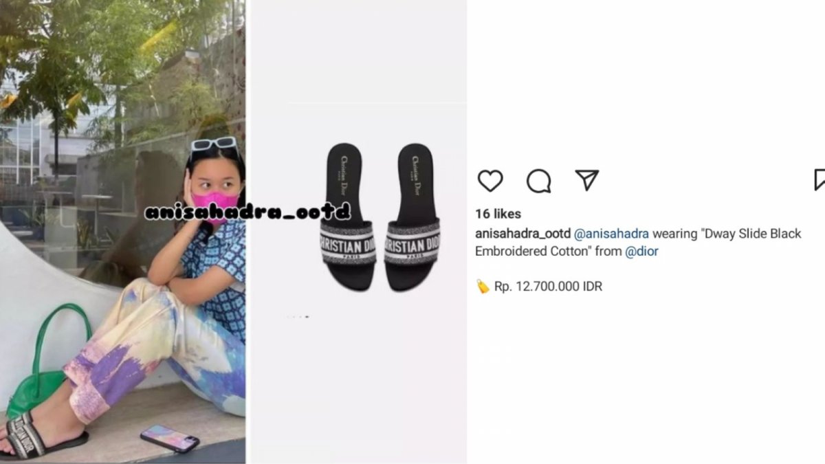 Koleksi barang mewah anak Sekda Hariyanto [(Instagram @anisaadra_ootd)]