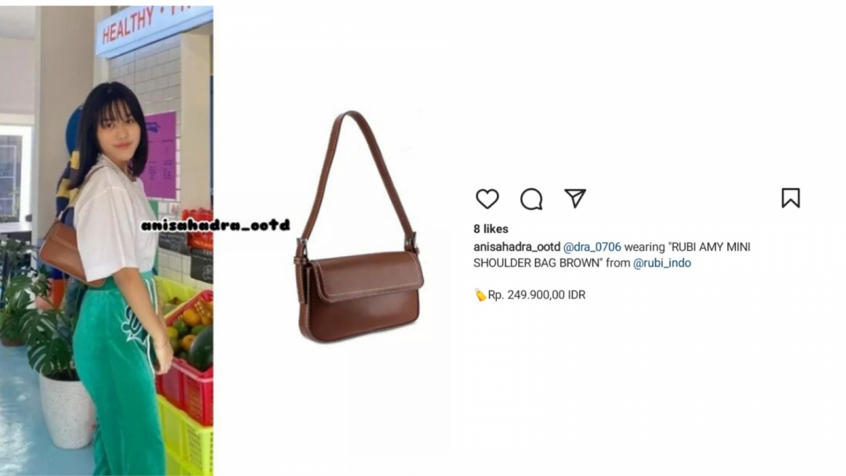 tas mewah [(Instagram @anisaadra_ootd)]