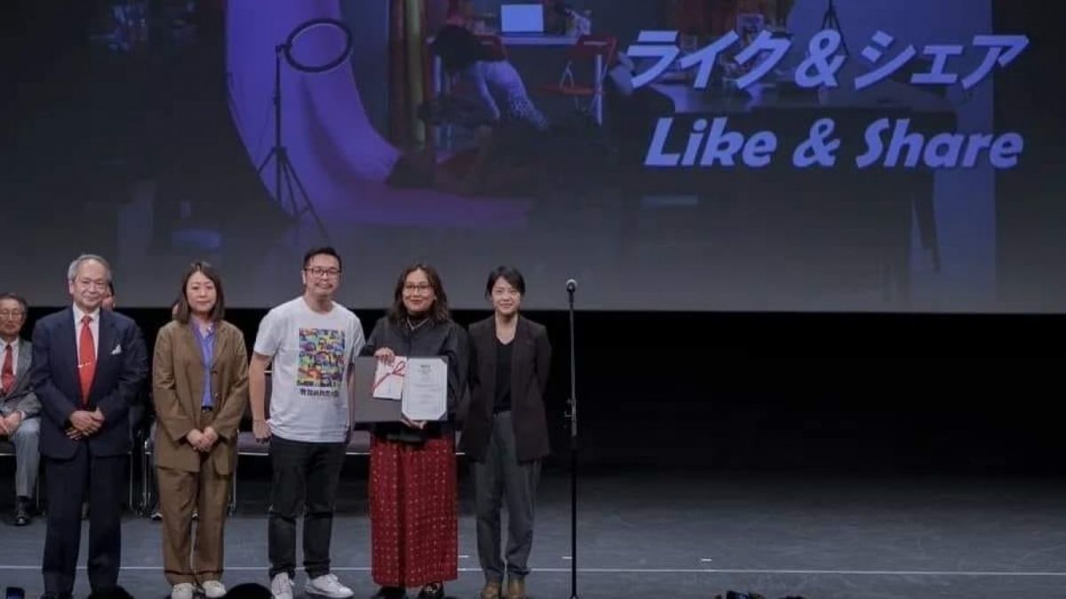 Film 'Like & Share' Berjaya di OAFF Jepang. [Facebook Salman Aristo.]