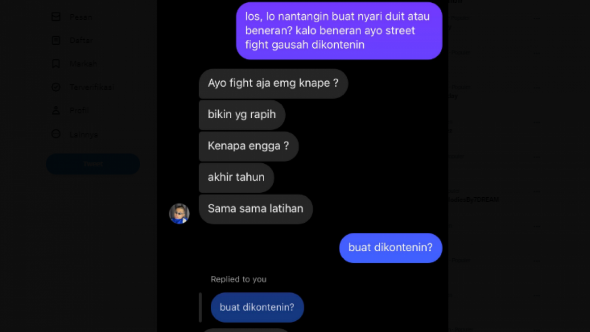 Tweet Jefri Nichol tentang tantangan Cellos [Twitter.com]