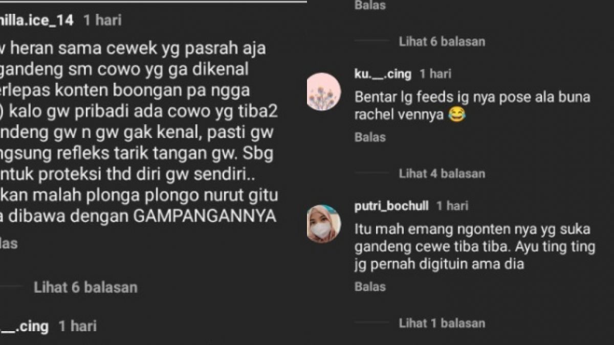 Warganet berikan komentar pedas untuk Nathalie Holscher [Instagram @lambe_danu]