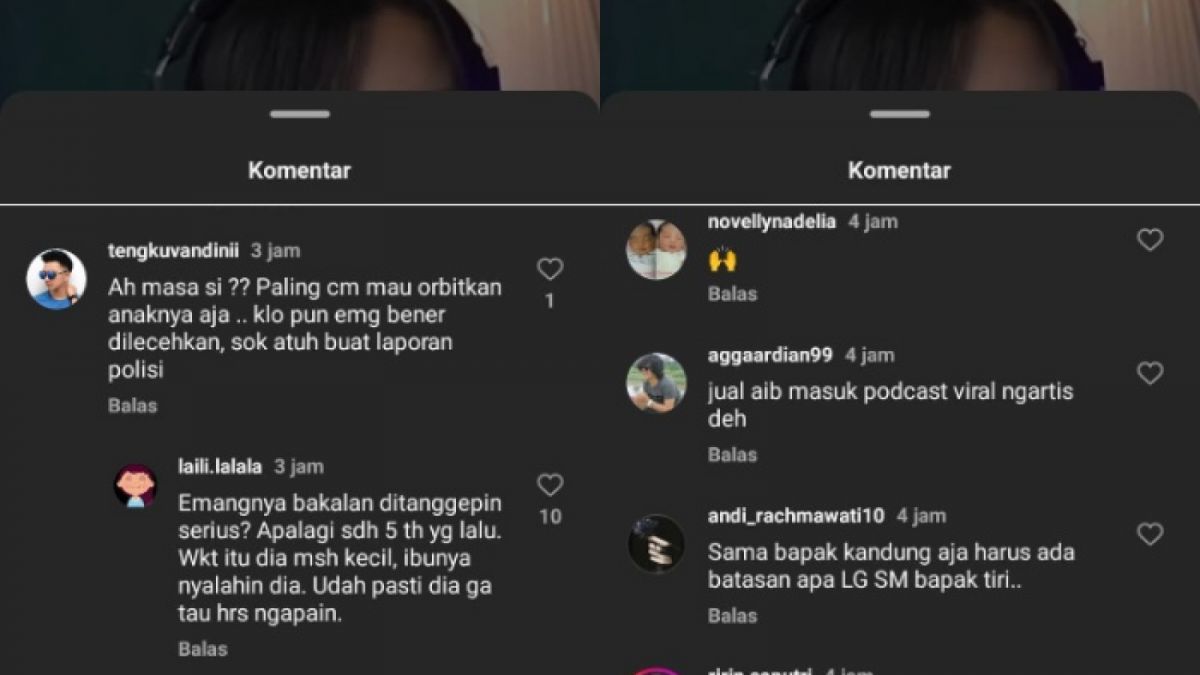 komentar warganet untuk Michele Ashley [Instagram @lambegosiip]