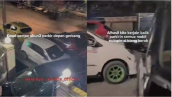 Parkir Depan Gerbang Orang, Begini Pembalasan Sang Pemilik Rumah