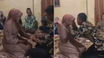 Baru Lamaran, Pria ini Sudah Nyosor Calon Istri