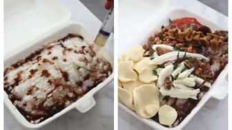 Bubur Ayam Viral Dengan Topping Melimpah