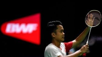 Harga Raket yang Dibanting Anthony Pada Final Singapore Open 2022