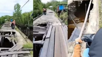 Lewati Jembatan ini, Kalian Berasa Uji Nyali