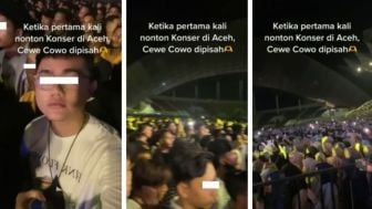 Hanya di Aceh, Nonton Konser Pria dan Wanita Dipisah