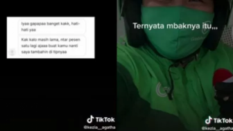 Kaget! Driver Ojol Dapat Customer Sabar, Ternyata Orangnya