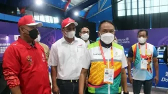 Persiapan Arena Tenis Meja untuk ASEAN Para Games 2022 Dipuji Menpora