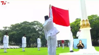 Istana Undang Ribuan Masyarakat Untuk Menyaksikan Upacara HUT RI ke-77 Secara Langsung