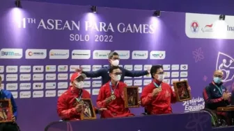 Indonesia Sementara Sumbang Enam Emas di APG 2022 Melalui Tim Tenis Meja