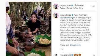 Begini Respon Najwa Shihab Sehabis Makan Gudeg