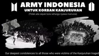 Respect Banget! Fans BTS ARMY Indonesia Open Donasi Untuk Para Korban Tragedi Kanjuruhan