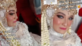 Telat Akad Nikah 9 Jam, Pengantin Wanita Menunggu Calon Suaminya Yang Tak Kunjung Datang