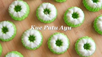 Ingin Nostalgia dengan Kue Putu Ayu, Bikin Sendiri Aja yuk!