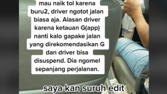 Driver Taksi Online Ancam Penumpang Jika Dikasih Bintang Satu : Saya Samperin ke Rumah!