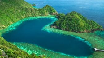 Indahnya Danau Cinta di Raja Ampat, Pas untuk Merayakan Valentine