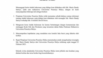 Mario Dandy Satrio Dikeluarkan dari Kampus, Warganet Minta Pelaku di-Banned Semua Universitas Indonesia