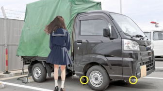Terungkap! Pria Ini Pasang Kamera di Truknya untuk Intip Rok Wanita!