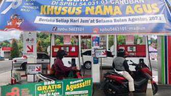 Nama Agus Marapat !! Bakal Dapat BBM Gratis di SPBU Ini Selama Bulan Agustus