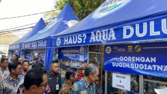 Dukung UMKM, Danone-AQUA dan Pemerintah Kota Bandung Merevitalisasi Area Kuliner RSUP Hasan Sadikin