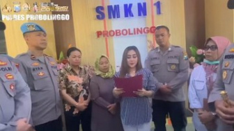Nah Kan! Suami Luluk Tiktok Probolinggo Dipecat dari Kepolisian, Imbas Video Viral Marahi Anak Magang
