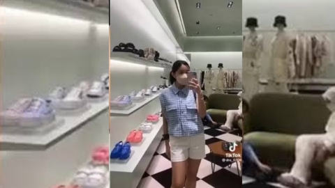 Sibuk Klarifikasi, Kembali Anak dan Istri Sekda Riau Kepergok Belanja Barang Mewah Di Pusat Perbelanjaan