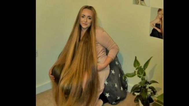 17 Tahun Tidak Pernah Potong Rambut, Perempuan Jepang Ini Bak Rapunzel