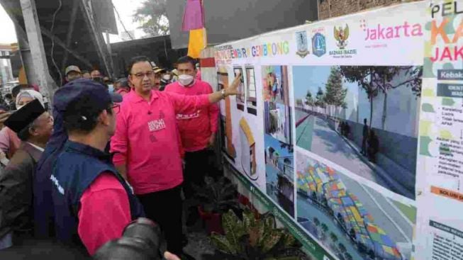 Kampung Gembira Gembrong di Revitalisasi, Progresnya Sudah 50 Persen