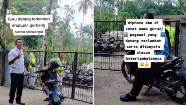 Viral! Kini Guru Datang Telat ke Sekolah Dicatat Oleh Siswa, Warganet: Ini Baru Namanya Disiplin