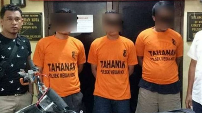 Mencoba Curi Motor Warga, Tiga Polisi di Medan Jadi Tersangka!