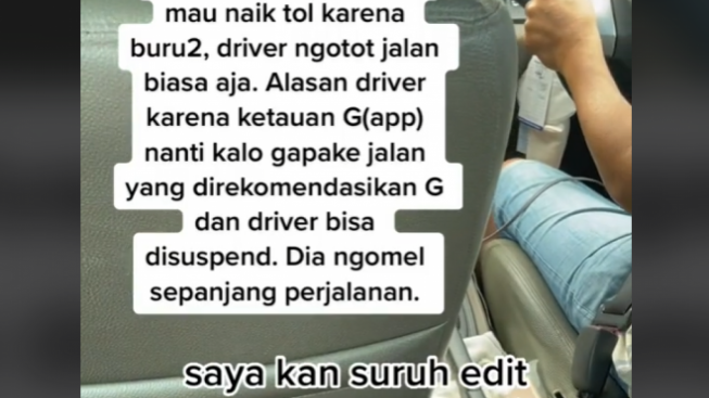 Driver Taksi Online Ancam Penumpang Jika Dikasih Bintang Satu : Saya Samperin ke Rumah!