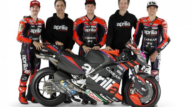 Ini Pembalap dan Motor Baru Aprilia Racing Team yang Berlaga di MotoGP 2023
