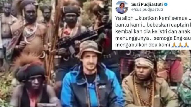 Masih Disandera , Pilot Susi Air  Kirim Pesan Pilu untuk Istri dan Anak