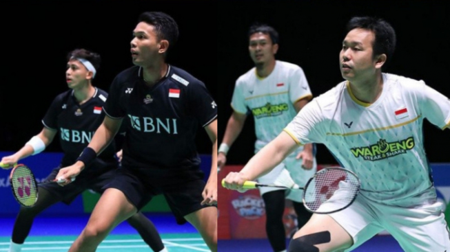 Pesan Fajar Alfian pada Hendra Setiawan Jelang Final All England 2023 : Bestie, Siapkan Jantung