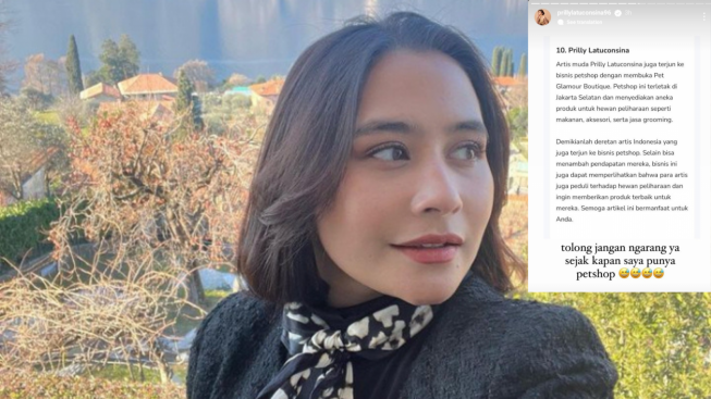 Namanya Dikaitkan dengan Artis Berinisial P yang Diduga Terlibat Pencucian Uang, Prilly Latuconsina Beri Jawaban Menohok