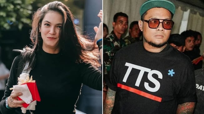 Virgoun Kepergok Gandeng Kia Poetri Meski Belum Sah Cerai dengan Inara Rusli, Netizen : Nggak Heran