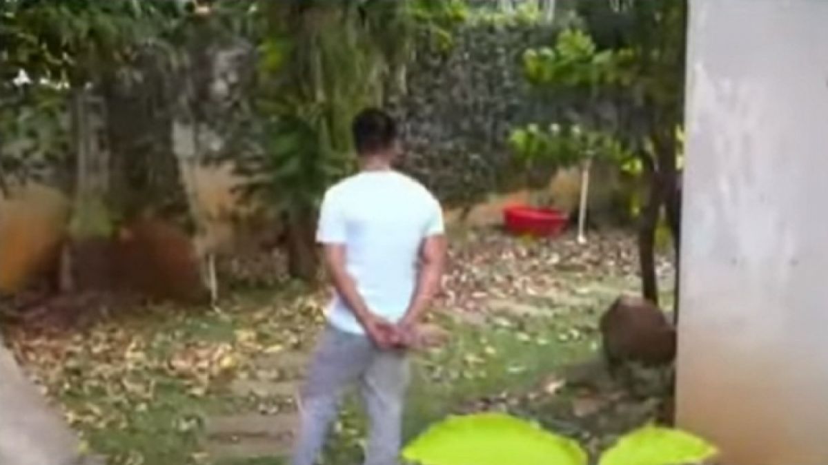 Taman rumah dinas Ferdy Sambo