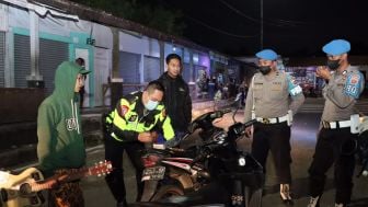 Diduga Hendak Balap Liar, Empat Motor Diamankan Polisi