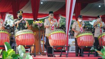 KSAD Jenderal Dudung Buka Jambore Nasional Tahun 2022 di Cibubur
