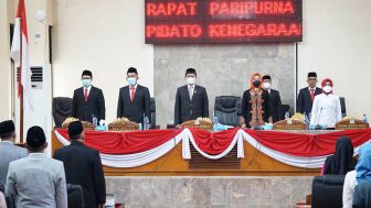 DPRD Subang Gelar Sidang Istimewa Pidato Kenegaraan Presiden HUT RI Ke-77